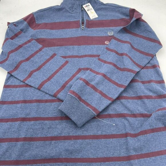 Chaps Size XL Adult Mens Long Sleeve Quarter Zip Pullover NWT - Picture 1 of 4